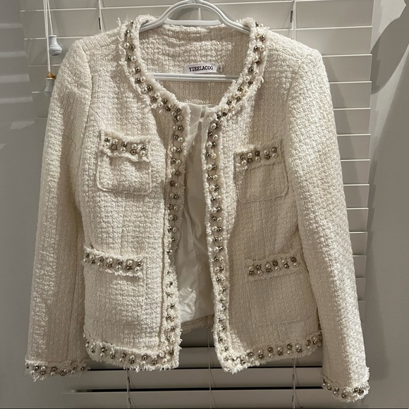 SOLD Tweed Jacket - Picture 1 of 8